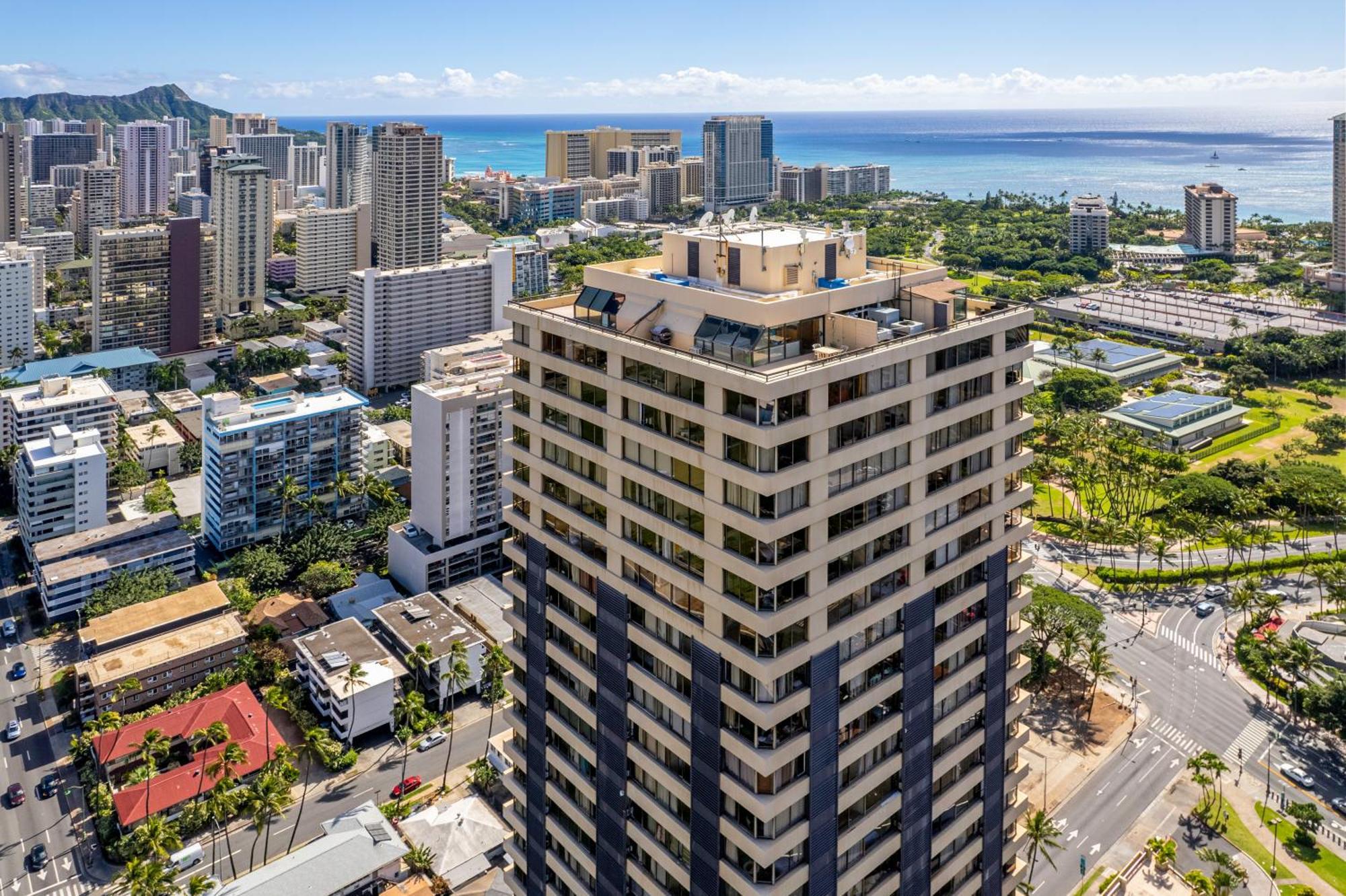 Hawaiian Monarch Penthouse 402 Apartment Honolulu Exterior photo
