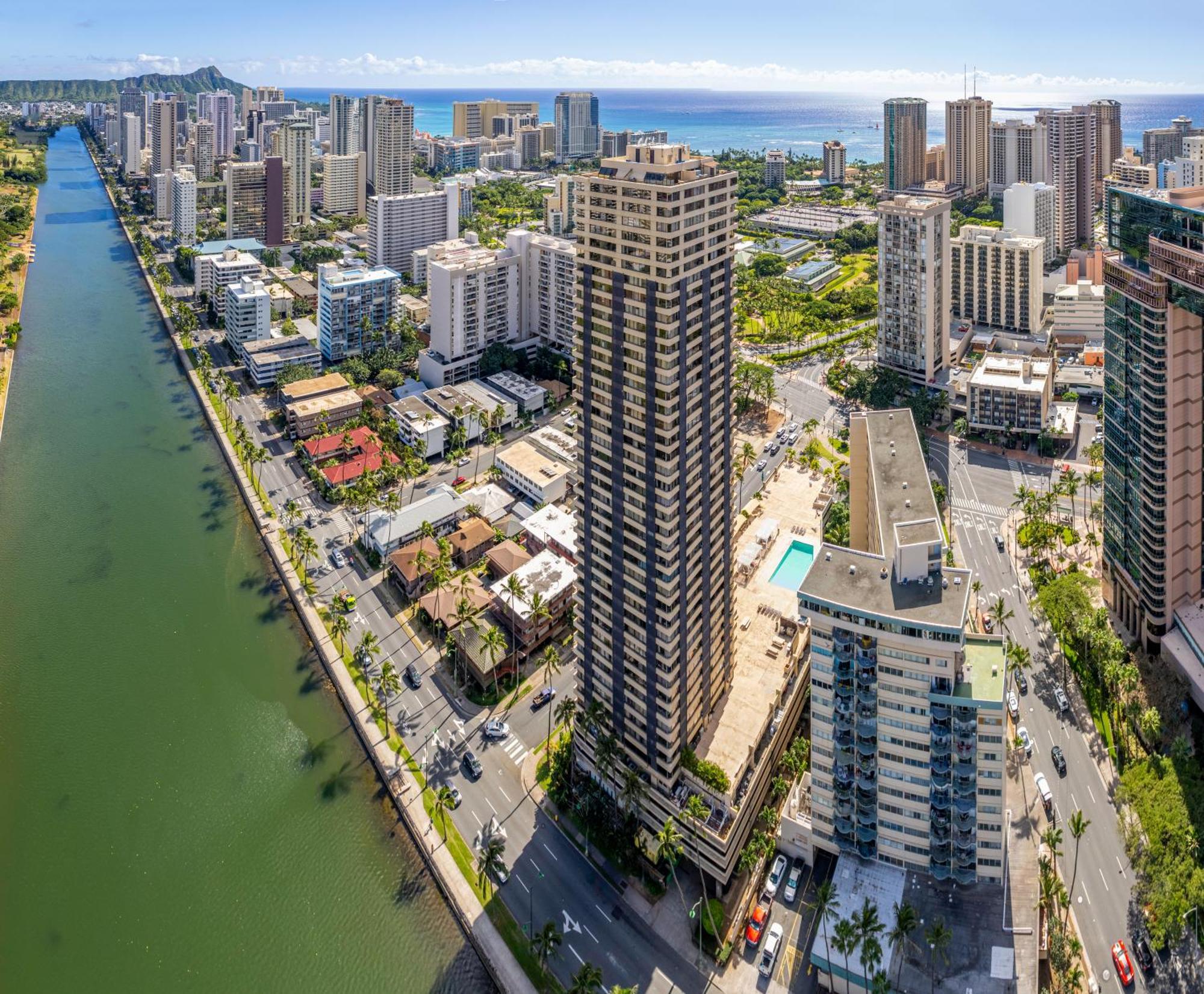 Hawaiian Monarch Penthouse 402 Apartment Honolulu Exterior photo